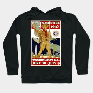 Boy Scout Jamboree 1937 Norman Rockwell Hoodie